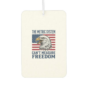 Désodorisant Pour Voiture T-shirt vectoriel vintage citation liberté aigle p