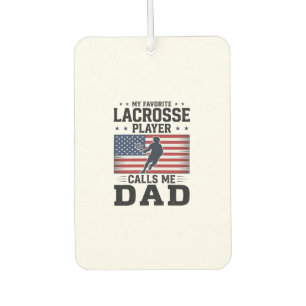 Désodorisant Pour Voiture T-shirt vintage drapeau américain Funny Lacrosse P
