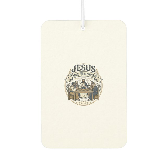 Désodorisant Pour Voiture Table de communion de Jésus Table de communion de  (Devant)