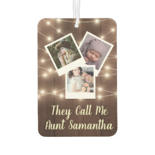 Désodorisant Pour Voiture Tante Automobile Bébé Concevoir votre propre famil