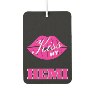 Désodorisant Pour Voiture Tapis de sol pour voiture Hemi aux lèvres rose vif