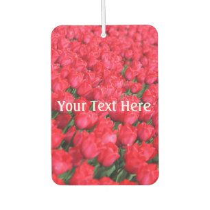 Désodorisant Pour Voiture Tapis tombé des tulipes Crimson