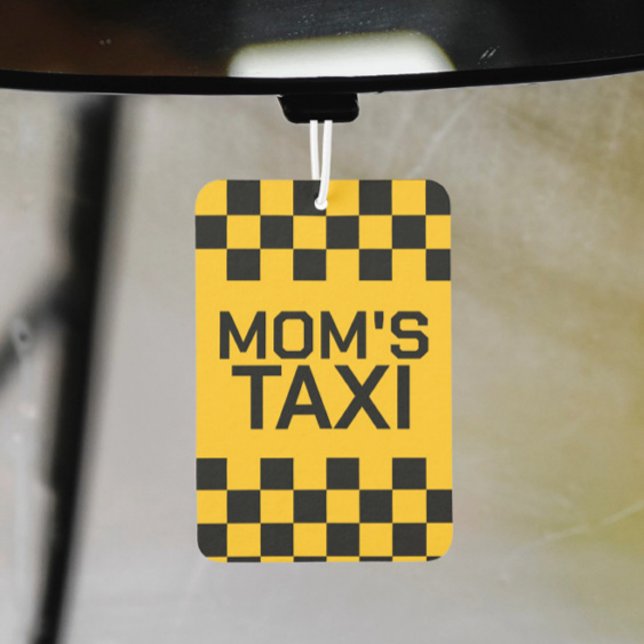 Désodorisant Pour Voiture Taxi personnalisé Nom personnalisé (Custom Taxi Personalized Name Air Freshener by Ricaso Change text to suit requirements. Funny taxi
)
