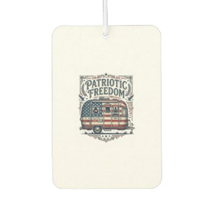 Désodorisant Pour Voiture Tee shirt graphique vectoriel de camping-car patri