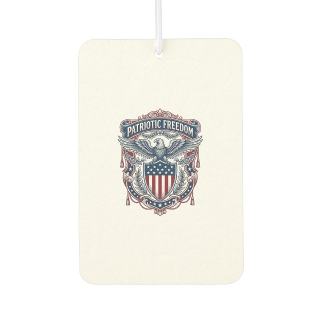 Désodorisant Pour Voiture Tee-shirt graphique vectoriel de style de drapeau  (Devant)