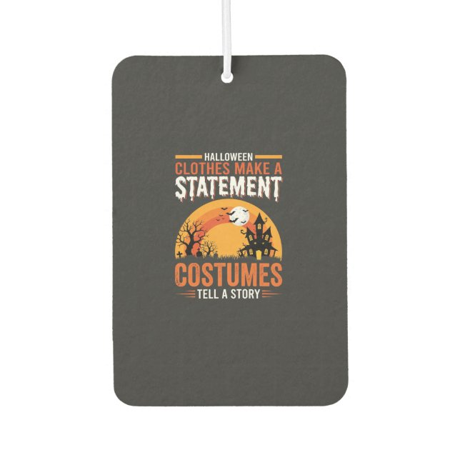 Désodorisant Pour Voiture Tenues de Halloween Déclaration Conception de Mais (Devant)