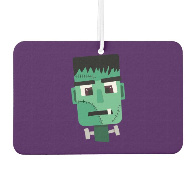 Désodorisant Pour Voiture Tête de monstre de Frankenstein (Devant)