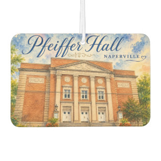 Désodorisant Pour Voiture Théâtre Pfeiffer Hall Naperville Illinois souvenir