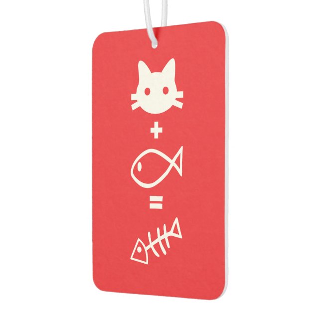 Désodorisant Pour Voiture Thématique des chats (Gauche)