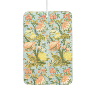 Désodorisant Pour Voiture Tissu damassé classique baroque floral fruit