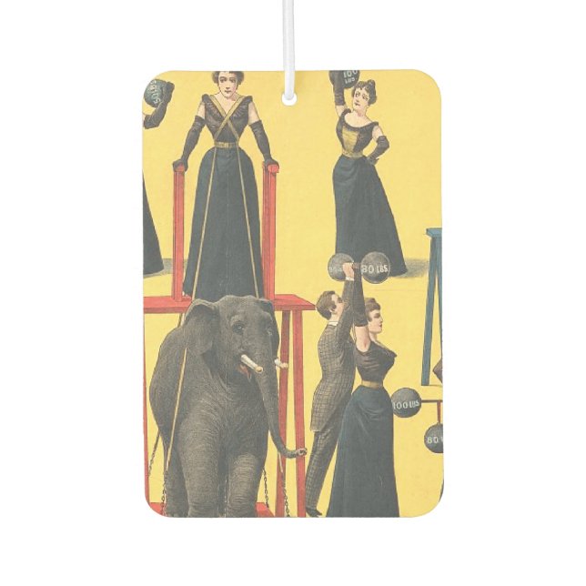 Désodorisant Pour Voiture TOP Bodybuilding Girl Air Freshener (Devant)