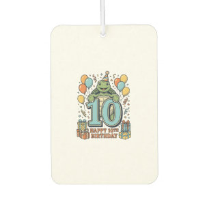 Désodorisant Pour Voiture Tortue mignonne Conception de fête vintage pour 10