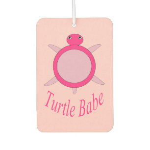 Désodorisant Pour Voiture Tortue rose mignonne Babe Air Freshener