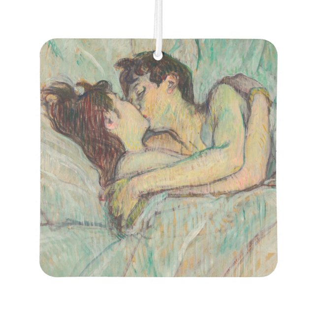 Désodorisant Pour Voiture Toulouse-Lautrec - En Lit, Baiser (Devant)