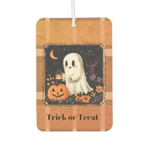 Désodorisant Pour Voiture Tour de friandises Halloween Adorable Fantôme Tric