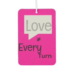 Désodorisant Pour Voiture Tournez dans Love Air Freshener Murugi Accessoires