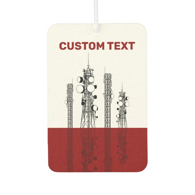 Désodorisant Pour Voiture Tours de communication (Devant)