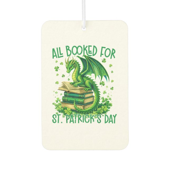 Désodorisant Pour Voiture Tout réservé pour la Saint-Patrick (Devant)