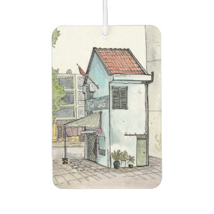 Désodorisant Pour Voiture Tropical Blue Tiny House Saigon Vietnam