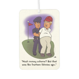 Désodorisant Pour Voiture Trump Felonies Car Air Freshener