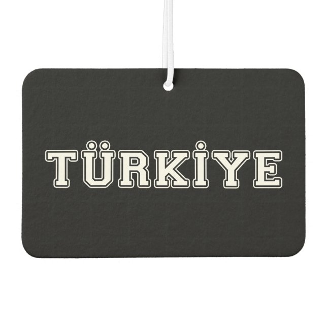 Désodorisant Pour Voiture Türkiye (Devant)