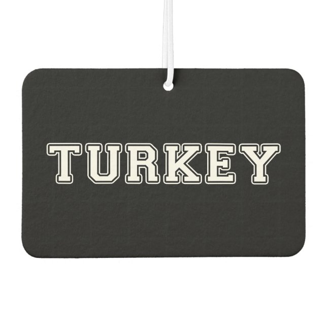 Désodorisant Pour Voiture Turquie (Devant)