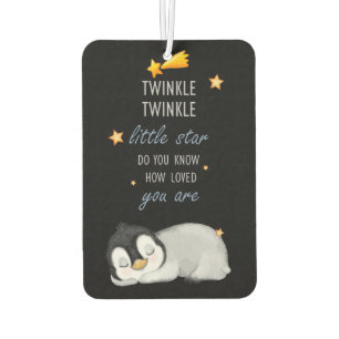 Désodorisant Pour Voiture Twinkle, Twinkle Little Star pour Penguin endormi