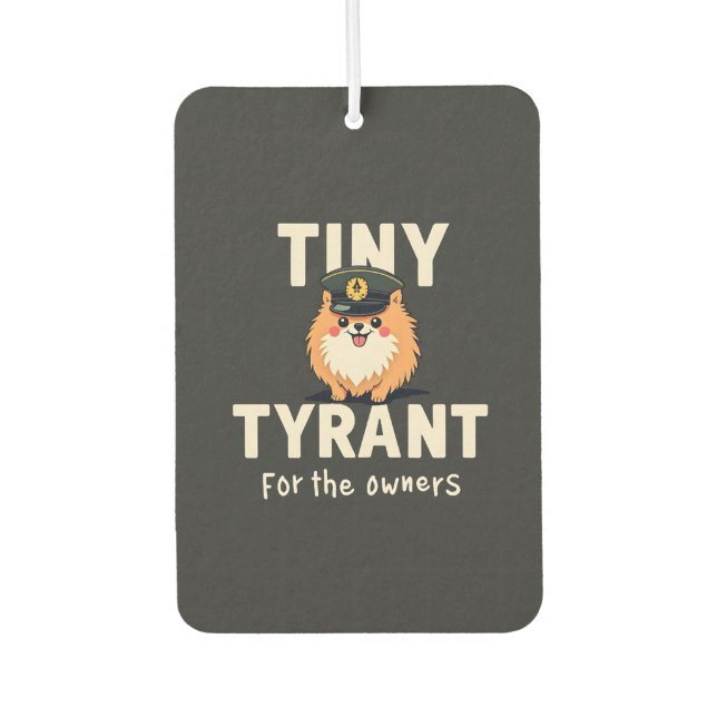 Désodorisant Pour Voiture Tyran Minuscule (Devant)