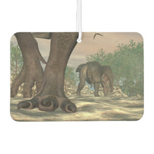 Désodorisant Pour Voiture Tyrannosaurus rex pieds dinosaures - rendu 3D