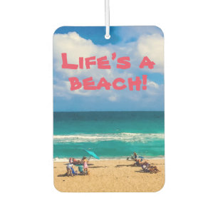 Désodorisant Pour Voiture Une journée à la plage