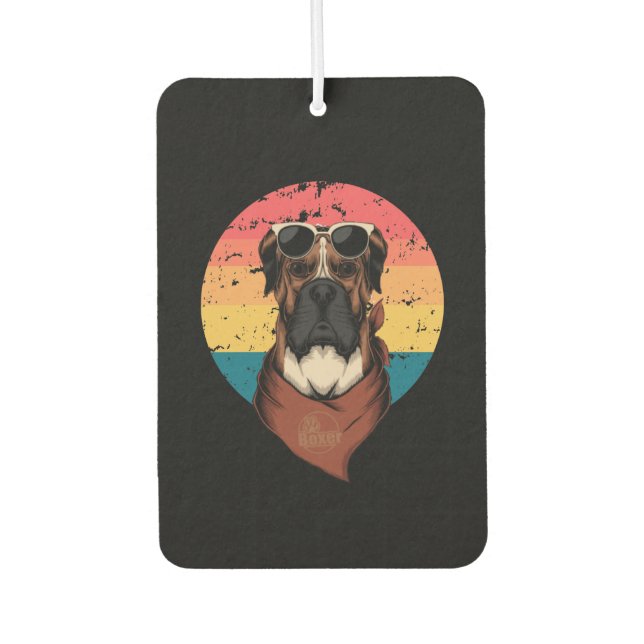 Désodorisant Pour Voiture Urban Warrior Sunset Boxer   (Devant)