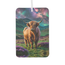 Vache Highland Under The Stars