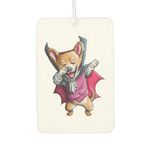 Désodorisant Pour Voiture Vampire qui fait dabber Corgi Mignon Halloween Cor