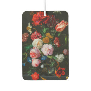 Désodorisant Pour Voiture Vase de verre avec des fleurs