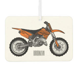 Désodorisant Pour Voiture Vélo droit hors route moto / motocross dessin anim