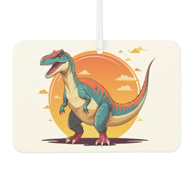 Désodorisant Pour Voiture Vélociraptor (Devant)