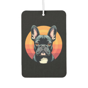 Désodorisant Pour Voiture Vêtements de tenue rétro drôle pour bouledogue fra