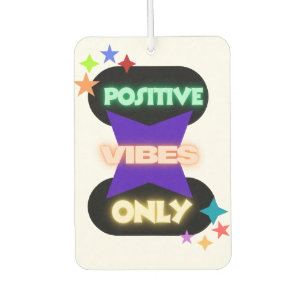 Désodorisant Pour Voiture Vibes positives uniquement ✨