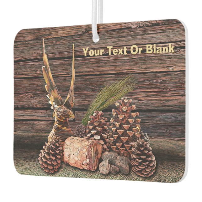 Désodorisant Pour Voiture Vie Toujours Avec L'Aigle (Gauche)