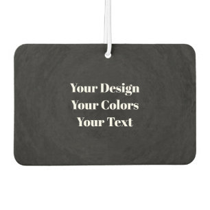 Désodorisant Pour Voiture Vierge - Créez votre propre personnalisation