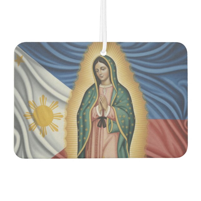 Désodorisant Pour Voiture Vierge de Guadalupe - Philippines (Devant)