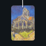 Désodorisant Pour Voiture Vincent van Gogh - L'église d'Auvers<br><div class="desc">L'église d'Auvers / l'Eglise à Auvers-sur-oise par Vincent Van Gogh en 1890</div>
