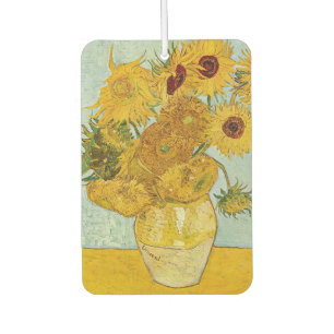Désodorisant Pour Voiture Vincent Van Gogh - Vase avec douze tournesols