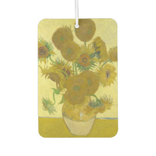 Désodorisant Pour Voiture Vincent Van Gogh - Vase avec quatorze tournesols
