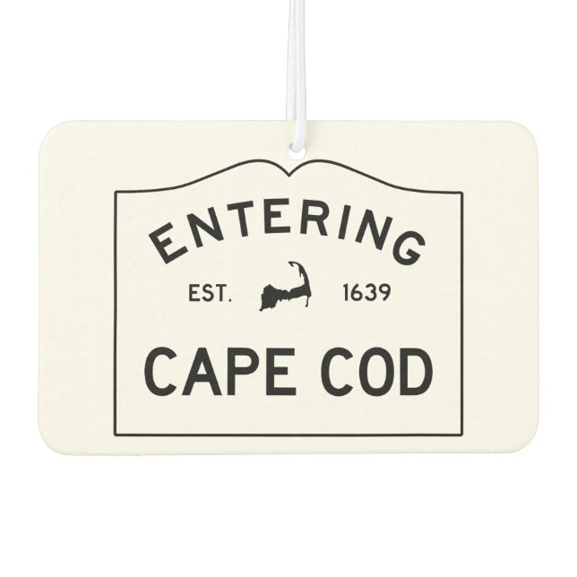 Désodorisant Pour Voiture Vintage Entrée Cape Cod (Devant)