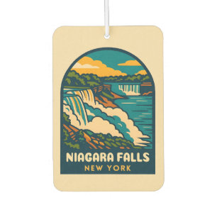 Désodorisant Pour Voiture Vintage voyage rétro Niagara Falls New York