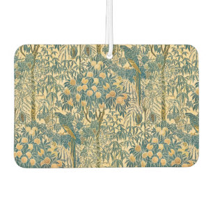 Désodorisant Pour Voiture Vintage Walter Crane Art du perroquet ara et des a