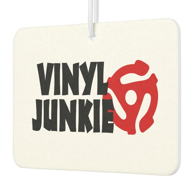 Désodorisant Pour Voiture Vinyl Junkie (Gauche)