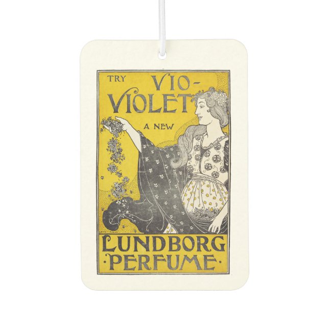 Désodorisant Pour Voiture Viol-Violet (Devant)