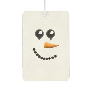 Désodorisant Pour Voiture Visage de motoneige hivernal mignon